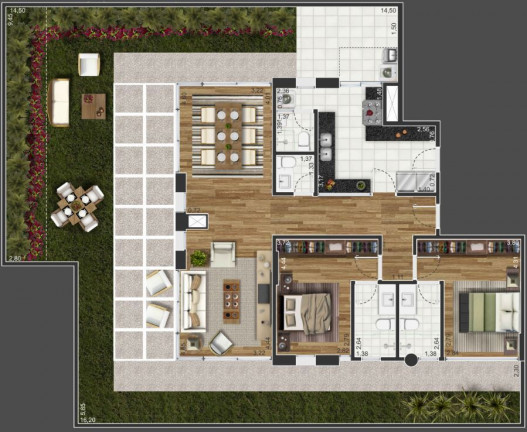 Imagem Apartamento com 4 Quartos à Venda, 257 m² em Vila Progredior - São Paulo Imagem Apartamento com 4 Quartos à Venda, 257 m² em Vila Progredior - São Paulo