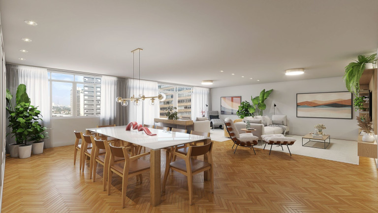 Apartamento com 3 Quartos à Venda, 219 m² em Higienópolis - São Paulo