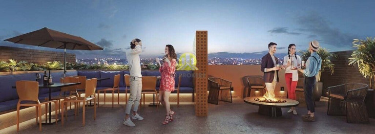 Imagem Studio com 1 Quarto à Venda, 22 m² em Mercês - Curitiba Imagem Studio com 1 Quarto à Venda, 22 m² em Mercês - Curitiba
