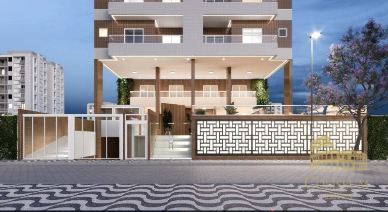 Imagem Apartamento com 1 Quarto à Venda, 47 m² em Vila Guilhermina - Praia Grande