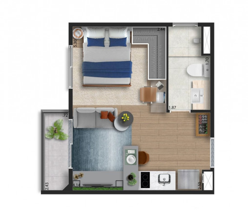 Imagem Imóvel com 2 Quartos à Venda, 35 m² em Vila Romana - São Paulo Imagem Imóvel com 2 Quartos à Venda, 35 m² em Vila Romana - São Paulo