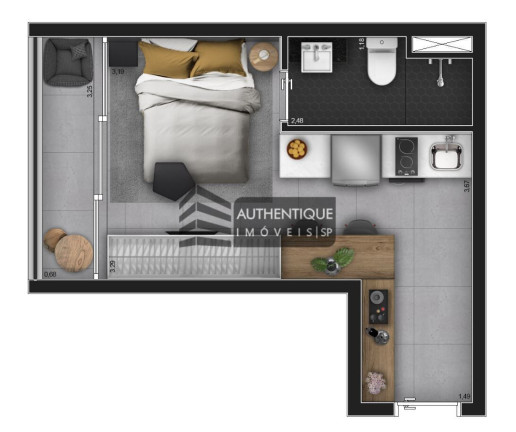 Imagem Imóvel com 1 Quarto à Venda, 28 m² em Moema - São Paulo Imagem Imóvel com 1 Quarto à Venda, 28 m² em Moema - São Paulo