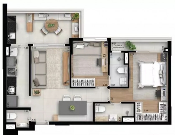 Imagem Imóvel com 2 Quartos à Venda, 74 m² em Barra Da Tijuca - Rio De Janeiro