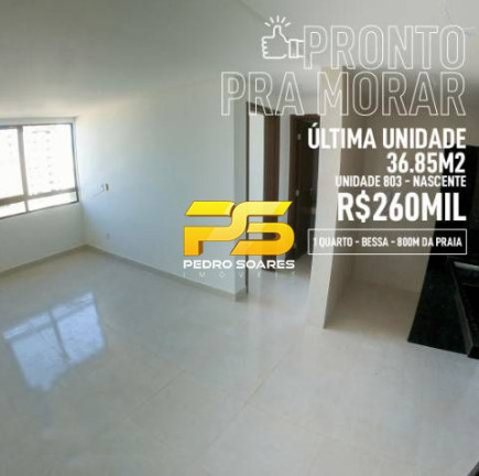 Imagem Apartamento com 1 Quarto à Venda, 36 m² em Jardim Oceania - João Pessoa Imagem Apartamento com 1 Quarto à Venda, 36 m² em Jardim Oceania - João Pessoa