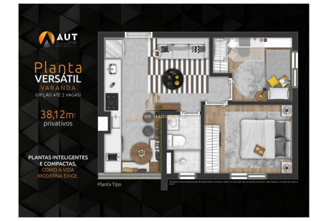 Imagem Studio com 1 Quarto à Venda, 24 m² em Centro - Osasco Imagem Studio com 1 Quarto à Venda, 24 m² em Centro - Osasco
