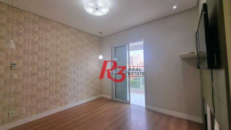 Imagem Apartamento com 3 Quartos para Alugar, 178 m² em Gonzaga - Santos Imagem Apartamento com 3 Quartos para Alugar, 178 m² em Gonzaga - Santos