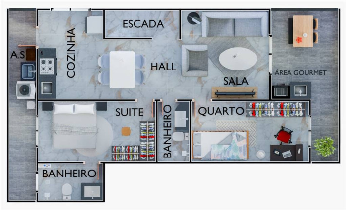 Imagem Sobrado com 2 Quartos à Venda, 72 m² em Boqueirao - Praia Grande Imagem Sobrado com 2 Quartos à Venda, 72 m² em Boqueirao - Praia Grande