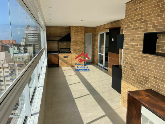 Apartamento com 3 Quartos à Venda, 126 m² em Aviação - Praia Grande
