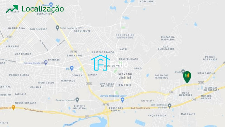 Imagem Apartamento com 2 Quartos à Venda, 38 m² em Parque Dos Anjos - Gravataí