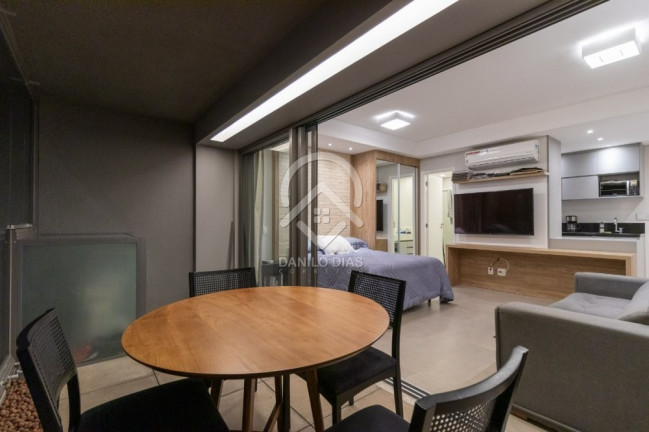 Imagem Apartamento com 1 Quarto à Venda, 41 m² em Brooklin - São Paulo
