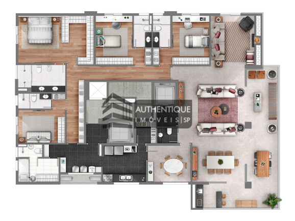Imagem Apartamento com 4 Quartos à Venda, 250 m² em Indianópolis - São Paulo Imagem Apartamento com 4 Quartos à Venda, 250 m² em Indianópolis - São Paulo