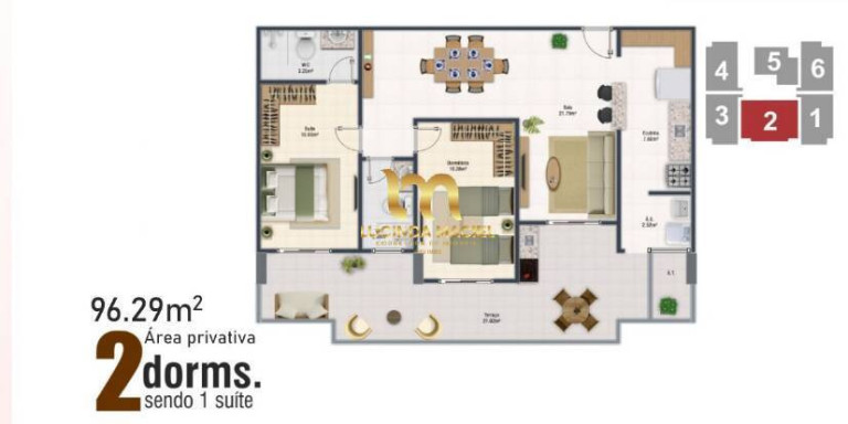 Imagem Apartamento com 1 Quarto à Venda, 55 m² em Vila Tupi - Praia Grande Imagem Apartamento com 1 Quarto à Venda, 55 m² em Vila Tupi - Praia Grande