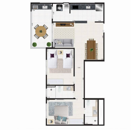 Imagem Apartamento com 2 Quartos à Venda, 76 m² em Guilhermina - Praia Grande Imagem Apartamento com 2 Quartos à Venda, 76 m² em Guilhermina - Praia Grande