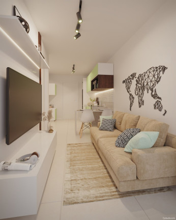 Imagem Apartamento com 1 Quarto à Venda, 43 m² em Portão - Curitiba Imagem Apartamento com 1 Quarto à Venda, 43 m² em Portão - Curitiba