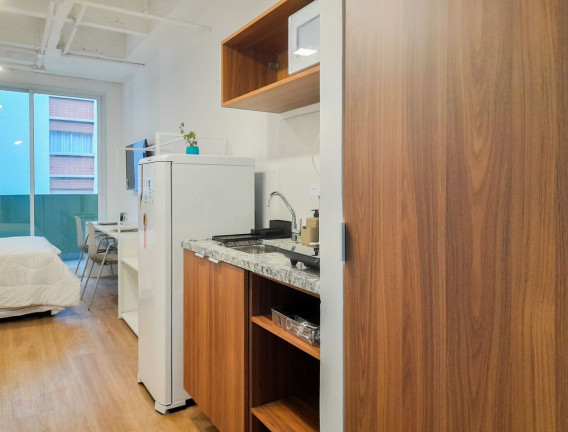 Imagem Apartamento com 1 Quarto para Alugar, 26 m² em Higienópolis - São Paulo