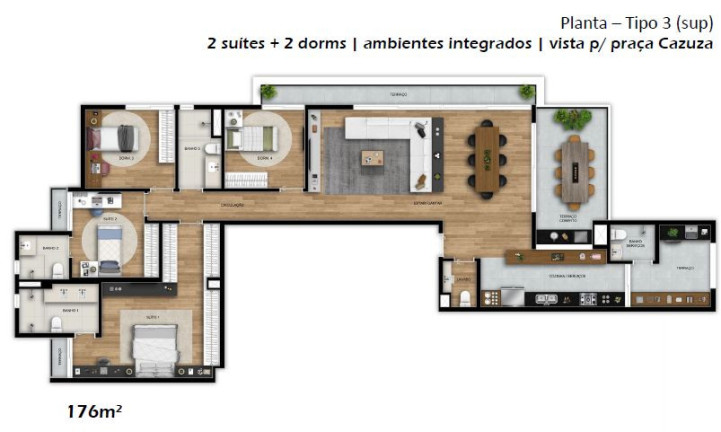 Imagem Apartamento com 3 Quartos à Venda, 127 m² em Vila Madalena - São Paulo