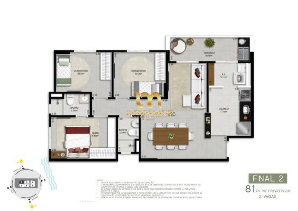 Imagem Apartamento com 2 Quartos à Venda, 62 m² em Canto Do Forte - Praia Grande Imagem Apartamento com 2 Quartos à Venda, 62 m² em Canto Do Forte - Praia Grande