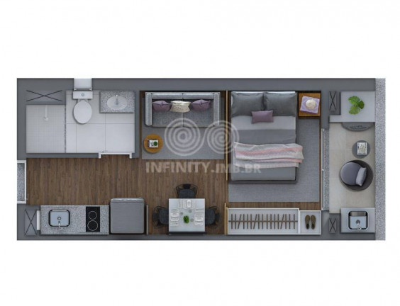 Imagem Apartamento com 1 Quarto à Venda, 23 m² em Belém - São Paulo Imagem Apartamento com 1 Quarto à Venda, 23 m² em Belém - São Paulo