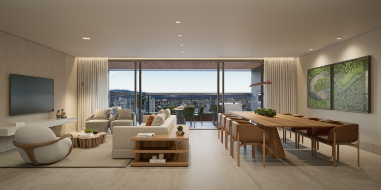 Imagem Apartamento com 4 Quartos à Venda, 201 m² em Mercês - Curitiba