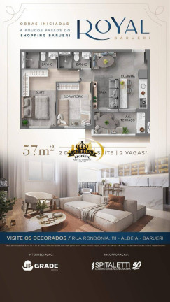 Imagem Apartamento com 2 Quartos à Venda, 57 m² em Aldeia - Barueri Imagem Apartamento com 2 Quartos à Venda, 57 m² em Aldeia - Barueri