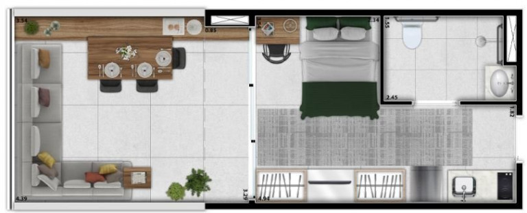 Imagem Apartamento com 1 Quarto à Venda, 29 m² em Vila Mariana - São Paulo Imagem Apartamento com 1 Quarto à Venda, 29 m² em Vila Mariana - São Paulo