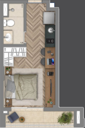 Imagem Imóvel com 1 Quarto à Venda, 24 m² em Alto Do Ipiranga - São Paulo Imagem Imóvel com 1 Quarto à Venda, 24 m² em Alto Do Ipiranga - São Paulo