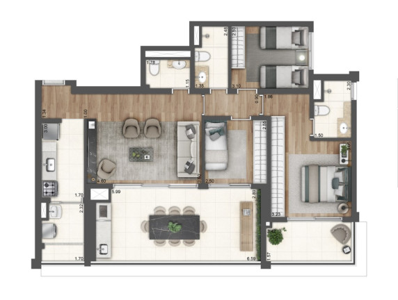 Imagem Imóvel com 3 Quartos à Venda, 280 m² em Sacomã - São Paulo