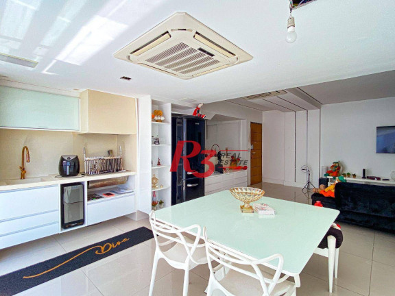 Apartamento com 3 Quartos à Venda, 123 m² em Ponta Da Praia - Santos