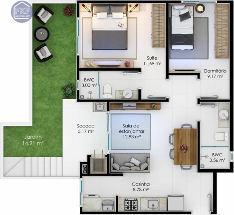 Imagem Apartamento com 2 Quartos à Venda, 77 m² em Ingleses Do Rio Vermelho - Florianópolis