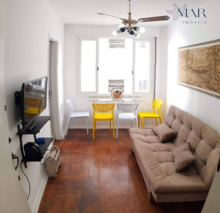 Imagem Apartamento com 1 Quarto à Venda, 38 m² em Gonzaguinha - São Vicente Imagem Apartamento com 1 Quarto à Venda, 38 m² em Gonzaguinha - São Vicente