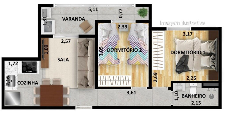 Imagem Apartamento com 2 Quartos à Venda, 42 m² em Vila Ré - São Paulo Imagem Apartamento com 2 Quartos à Venda, 42 m² em Vila Ré - São Paulo