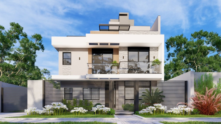 Imagem Casa de Condomínio com 3 Quartos à Venda, 134 m² em Hauer - Curitiba Imagem Casa de Condomínio com 3 Quartos à Venda, 134 m² em Hauer - Curitiba