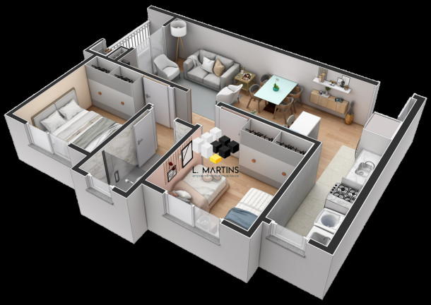 Imagem Apartamento com 2 Quartos à Venda, 62 m² em Vale Dos Pinheiros - Gramado Imagem Apartamento com 2 Quartos à Venda, 62 m² em Vale Dos Pinheiros - Gramado