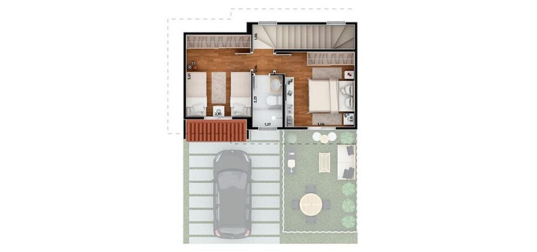 Imagem Casa com 2 Quartos à Venda, 104 m² em Vila Poupança - Santana De Parnaíba Imagem Casa com 2 Quartos à Venda, 104 m² em Vila Poupança - Santana De Parnaíba
