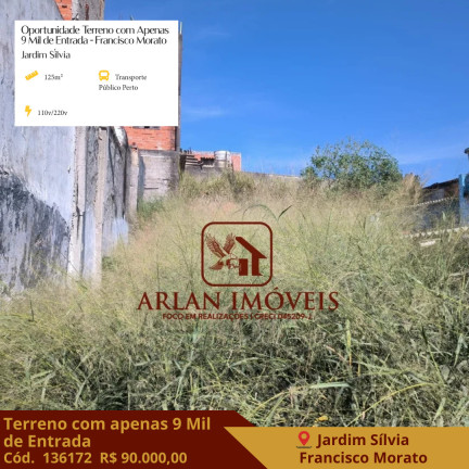 Imagem Terreno à Venda, 125 m² em Jardim Sílvia - Francisco Morato