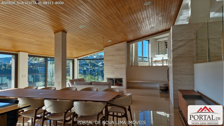 Imagem Casa com 4 Quartos à Venda, 700 m² em Vila Del Rey - Nova Lima Imagem Casa com 4 Quartos à Venda, 700 m² em Vila Del Rey - Nova Lima