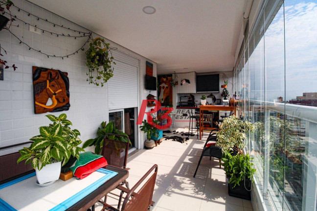 Imagem Apartamento com 3 Quartos à Venda, 134 m² em Gonzaga - Santos Imagem Apartamento com 3 Quartos à Venda, 134 m² em Gonzaga - Santos