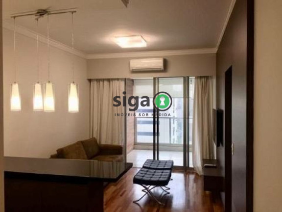 Apartamento com 1 Quarto para Alugar, 62 m² em Itaim Bibi - São Paulo