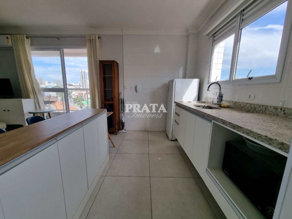 Imagem Apartamento com 1 Quarto para Alugar, 54 m² em Boqueirão - Santos Imagem Apartamento com 1 Quarto para Alugar, 54 m² em Boqueirão - Santos