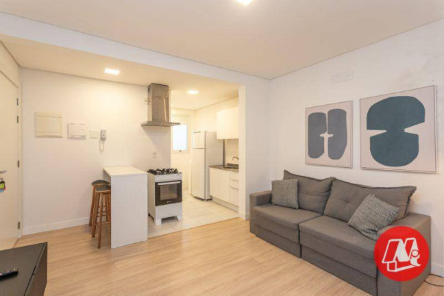 Imagem Studio com 1 Quarto para Alugar, 37 m² em Centro Histórico - Porto Alegre Imagem Studio com 1 Quarto para Alugar, 37 m² em Centro Histórico - Porto Alegre