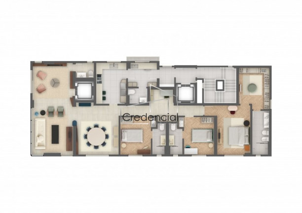Imagem Apartamento com 3 Quartos à Venda, 189 m² em Bigorrilho - Curitiba
