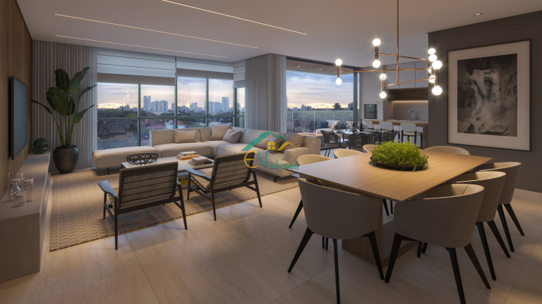 Imagem Apartamento com 3 Quartos para Alugar, 150 m² em Batel - Curitiba