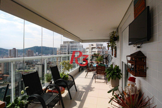Imagem Apartamento com 3 Quartos à Venda, 134 m² em Gonzaga - Santos Imagem Apartamento com 3 Quartos à Venda, 134 m² em Gonzaga - Santos