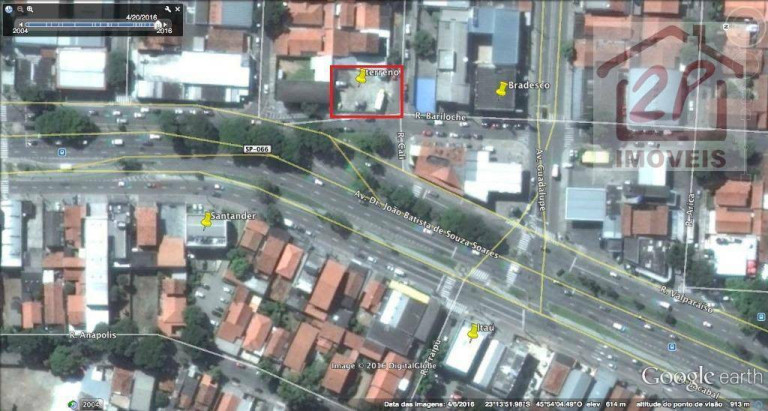Terreno à Venda, 600 m² em Jardim América - São José Dos Campos