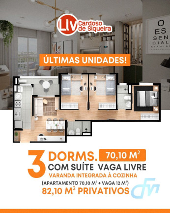 Imagem Apartamento com 2 Quartos à Venda, 57 m² em Centro - Mogi Das Cruzes
