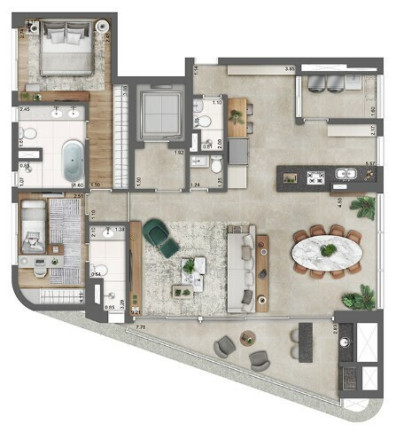Imagem Apartamento com 3 Quartos à Venda, 152 m² em Itaim Bibi - São Paulo