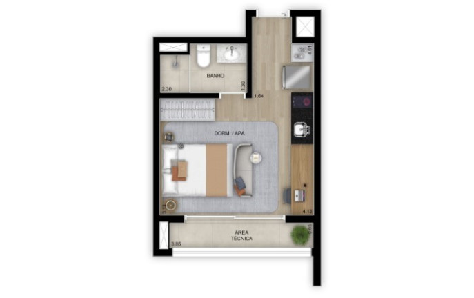 Imagem Imóvel com 3 Quartos à Venda, 68 m² em Alto Da Boa Vista - São Paulo Imagem Imóvel com 3 Quartos à Venda, 68 m² em Alto Da Boa Vista - São Paulo
