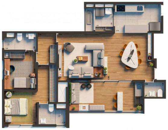 Imagem Imóvel com 3 Quartos à Venda, 106 m² em Vila Clementino - São Paulo Imagem Imóvel com 3 Quartos à Venda, 106 m² em Vila Clementino - São Paulo