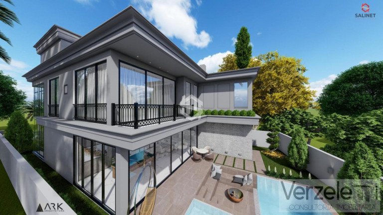 Imagem Casa com 4 Quartos à Venda, 371 m² em Jardim Dourado - Porto Belo