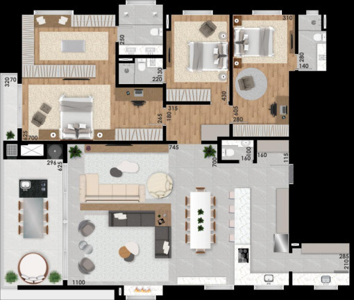Imagem Apartamento com 3 Quartos à Venda, 106 m² em água Verde - Curitiba Imagem Apartamento com 3 Quartos à Venda, 106 m² em água Verde - Curitiba